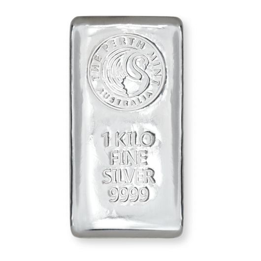 The Perth Mint 1kg Silver Cast Bar - Buy Silver - Jaggards